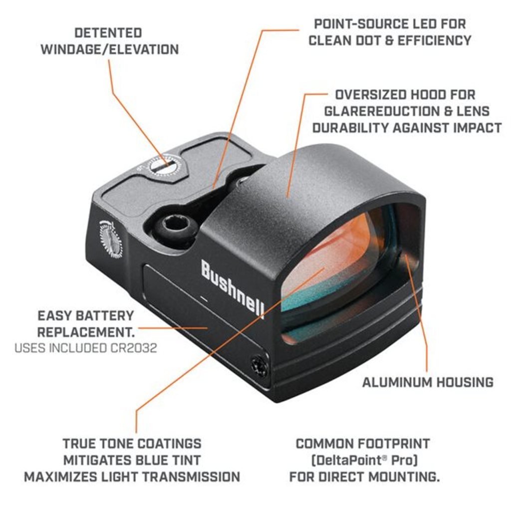 Bushnell RXS-100 Reflex Sight - Taurus G3c