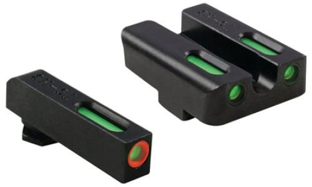 TRUGLO TFX Pro Tritium & Fiber Orange/Low Sight Set Taurus G3c